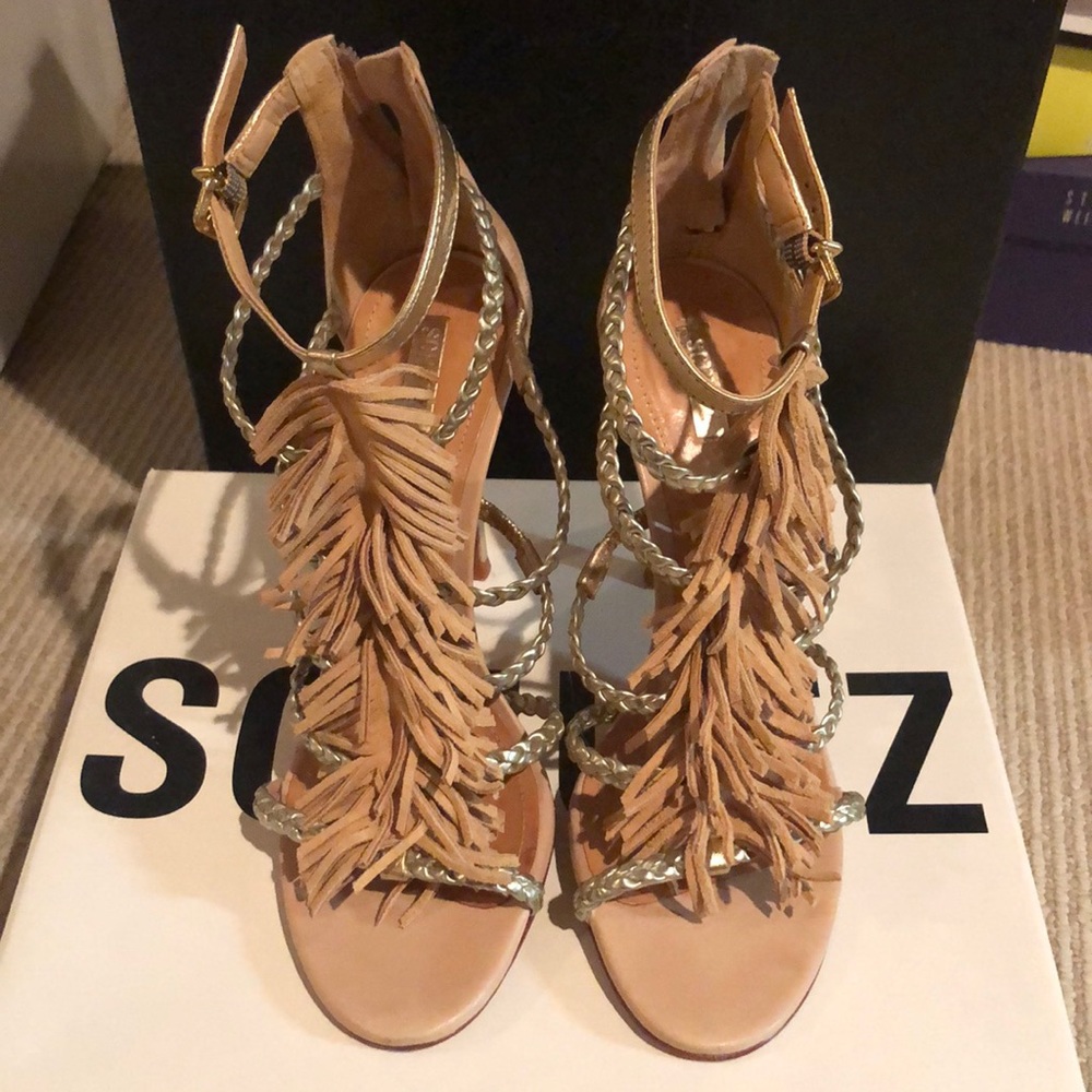 Schultz Sandalia Salto Alto / Carmen